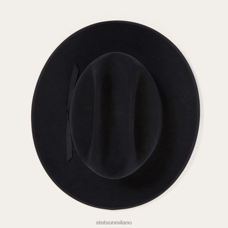 Stetson cappello da cowboy 6x strada aperta 6BP6J92 copricapo nero unisex