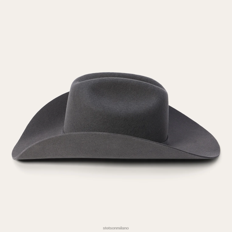 Stetson cappello da cowboy Brenham 4x 6BP6J33 copricapo nero unisex
