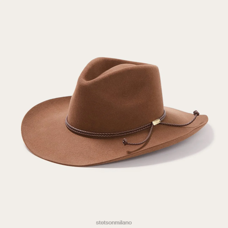 Stetson cappello da cowboy carson 6x 6BP6J99 copricapo ghianda unisex