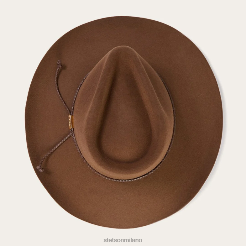 Stetson cappello da cowboy carson 6x 6BP6J99 copricapo ghianda unisex