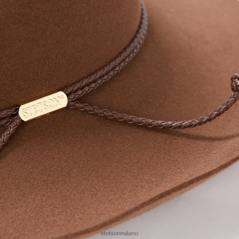Stetson cappello da cowboy carson 6x 6BP6J99 copricapo ghianda unisex