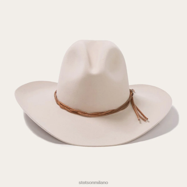 Stetson cappello da cowboy gus 6x 6BP6J19 copricapo pancia d'argento unisex