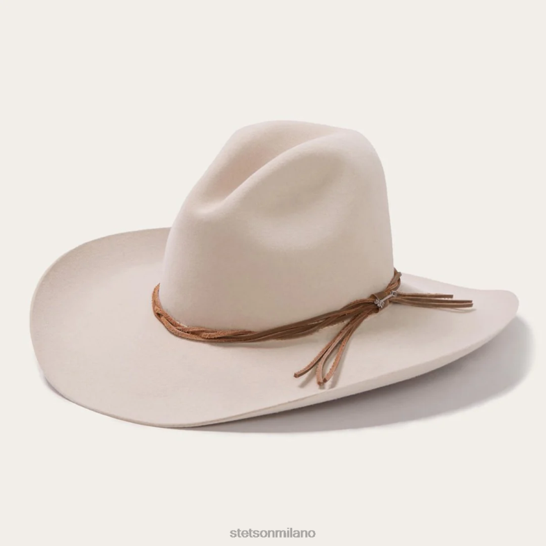 Stetson cappello da cowboy gus 6x 6BP6J19 copricapo pancia d'argento unisex
