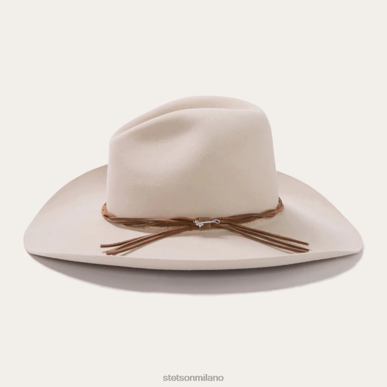 Stetson cappello da cowboy gus 6x 6BP6J19 copricapo pancia d'argento unisex