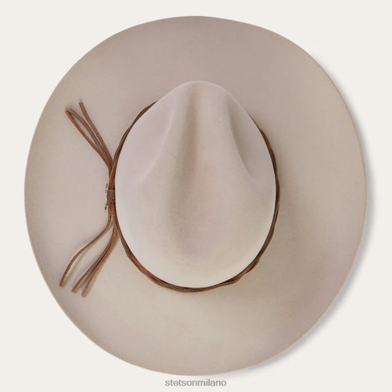 Stetson cappello da cowboy gus 6x 6BP6J19 copricapo pancia d'argento unisex