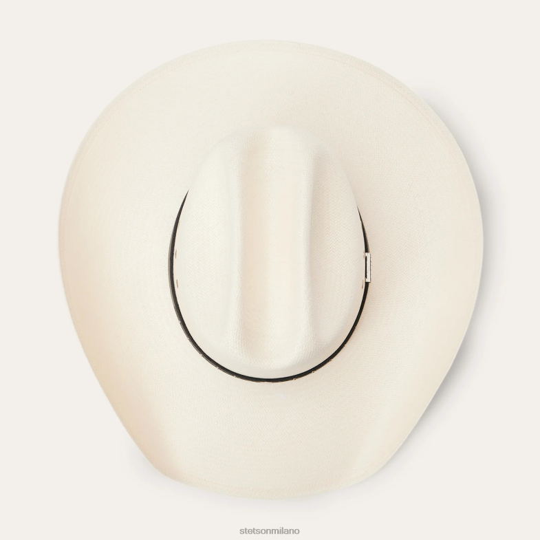 Stetson cappello da cowboy in paglia Hagerman 10x 6BP6J149 copricapo naturale unisex
