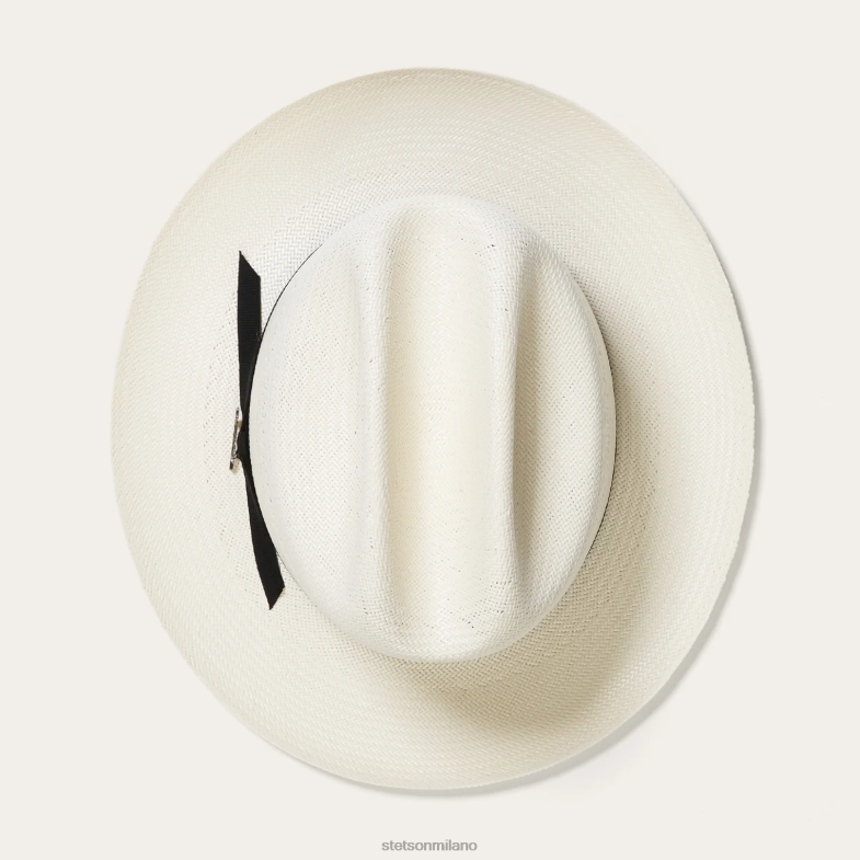 Stetson cappello da cowboy in paglia da strada aperta 10x 6BP6J119 copricapo naturale unisex