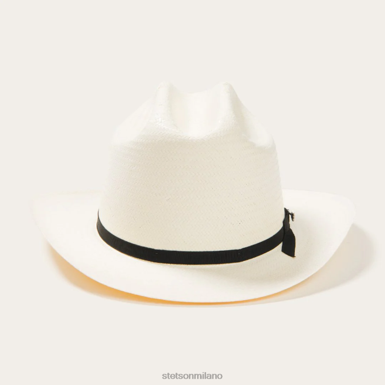 Stetson cappello da cowboy in paglia da strada aperta 6x 6BP6J142 copricapo naturale unisex