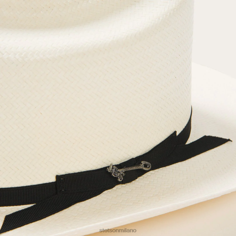 Stetson cappello da cowboy in paglia da strada aperta 6x 6BP6J142 copricapo naturale unisex