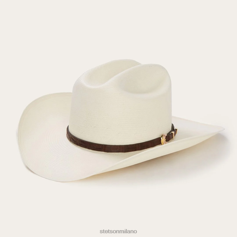 Stetson cappello da cowboy in paglia evilla de oro 1000x 6BP6J173 copricapo naturale unisex