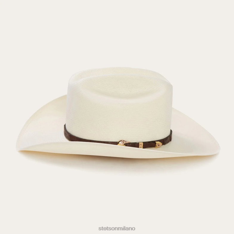 Stetson cappello da cowboy in paglia evilla de oro 1000x 6BP6J173 copricapo naturale unisex