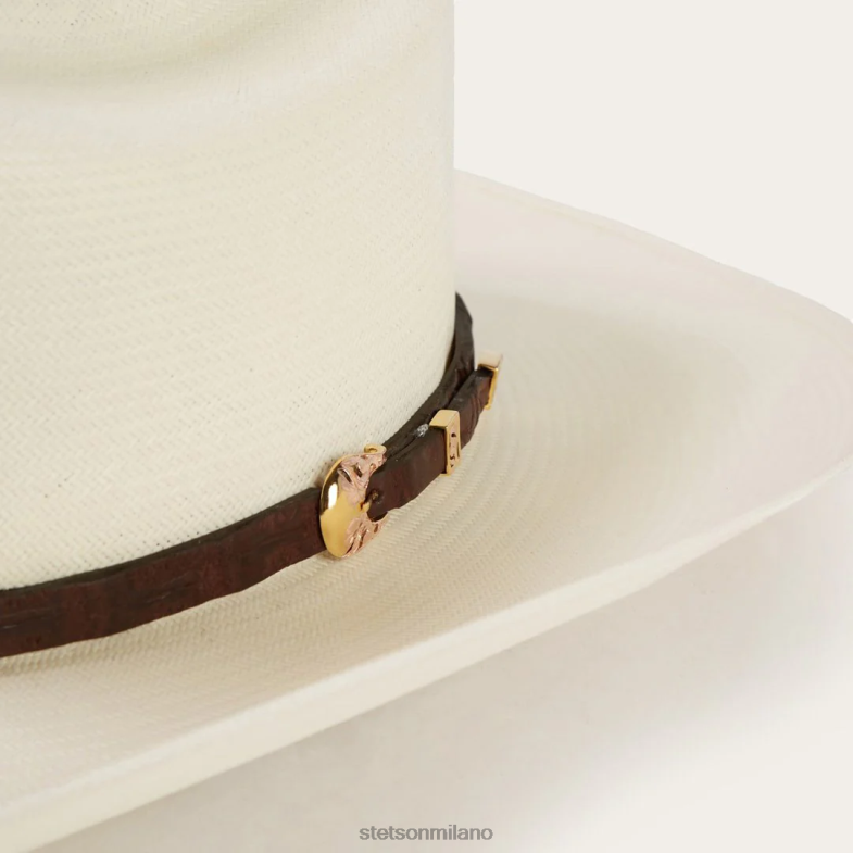 Stetson cappello da cowboy in paglia evilla de oro 1000x 6BP6J173 copricapo naturale unisex
