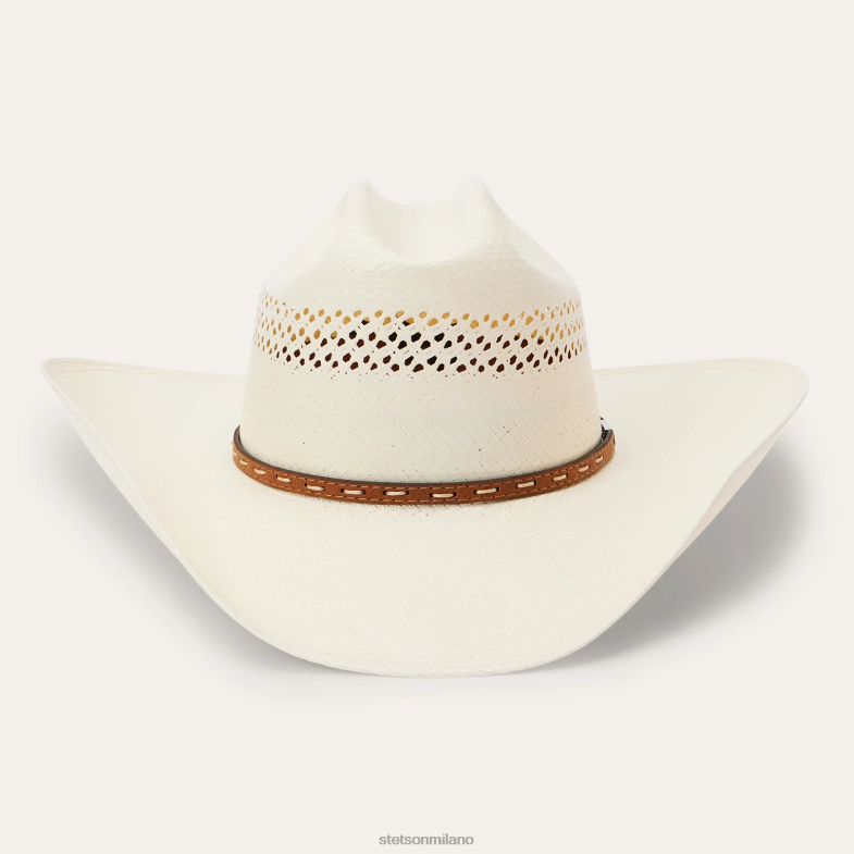 Stetson cappello da cowboy in paglia williston 8x 6BP6J213 copricapo naturale unisex