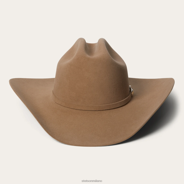 Stetson cappello da cowboy shasta 10x premier 6BP6J112 copricapo nero unisex