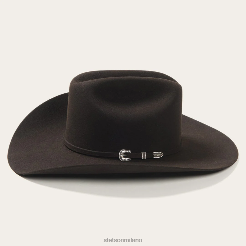 Stetson cappello da cowboy skyline 6x 6BP6J106 copricapo nero unisex