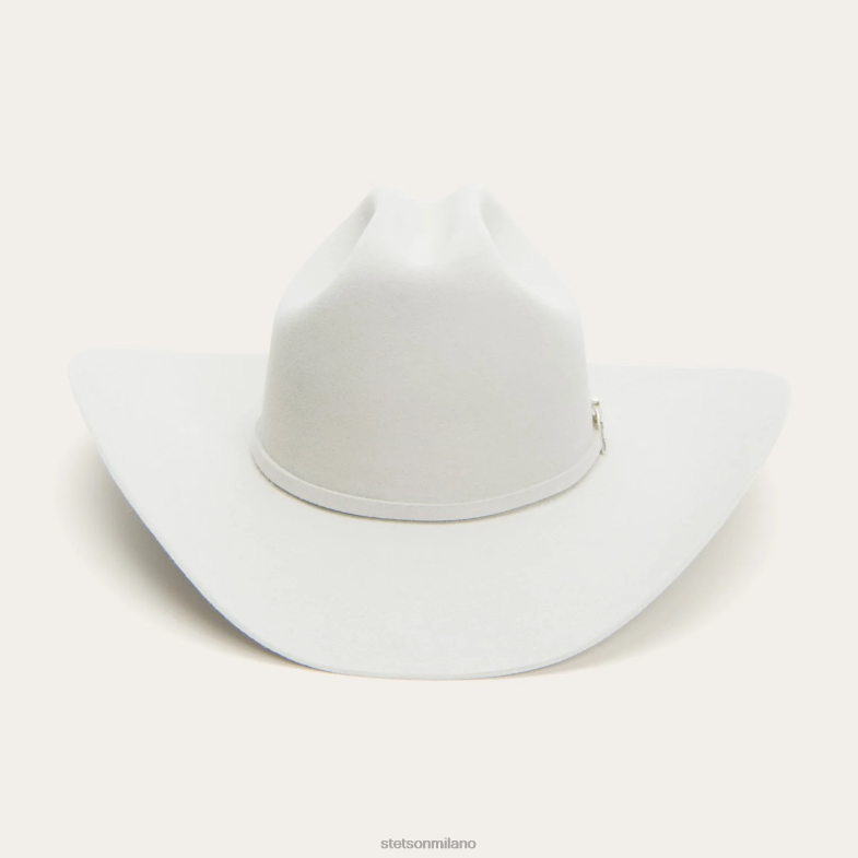 Stetson cappello da cowboy skyline 6x 6BP6J107 copricapo grigio argento unisex