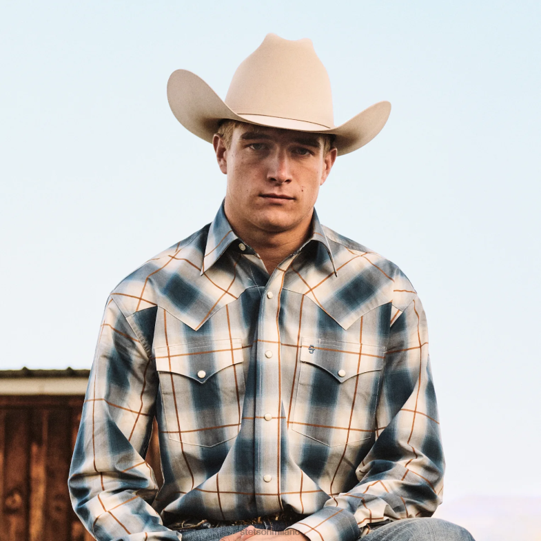 Stetson cappello da cowboy skyline 6x 6BP6J5 copricapo pancia d'argento unisex