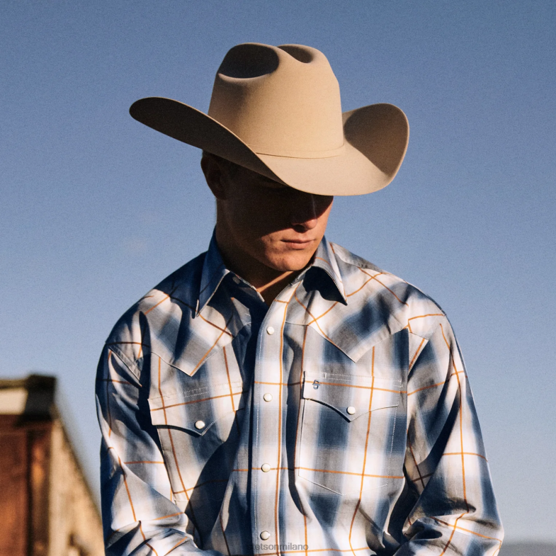 Stetson cappello da cowboy skyline 6x 6BP6J5 copricapo pancia d'argento unisex
