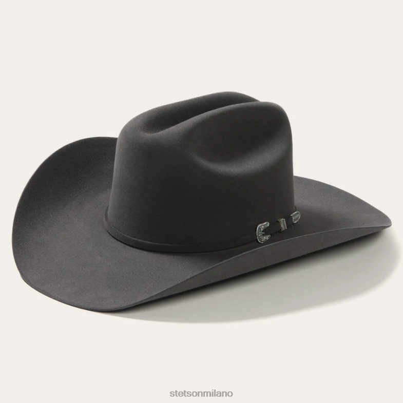 Stetson cappello da cowboy skyline 6x 6BP6J69 copricapo granito unisex
