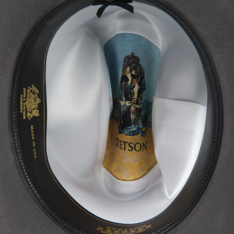 Stetson cappello da cowboy skyline 6x 6BP6J69 copricapo granito unisex