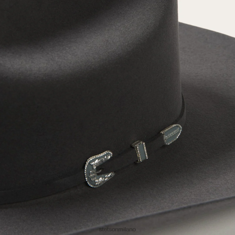 Stetson cappello da cowboy skyline 6x 6BP6J69 copricapo granito unisex