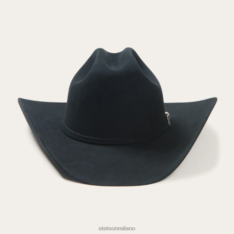 Stetson cappello da cowboy skyline 6x 6BP6J7 copricapo nero unisex