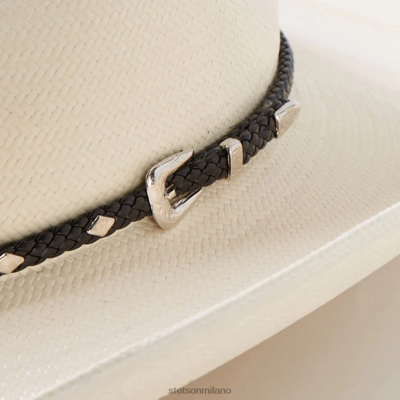 Stetson diamante jim 8x cappello da cowboy di paglia 6BP6J153 copricapo naturale unisex