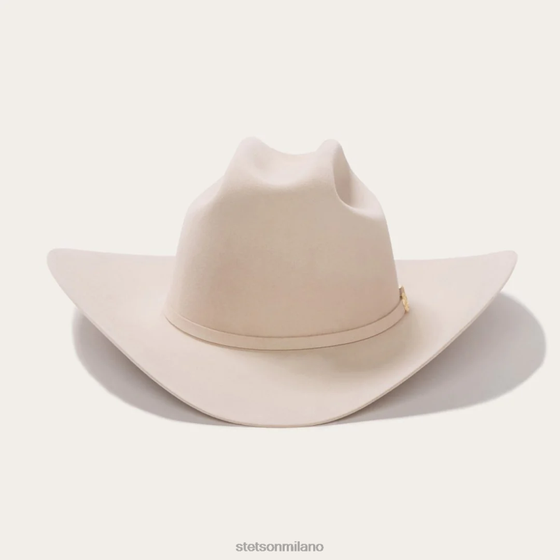 Stetson el presidente 100x cappello da cowboy premier 6BP6J2 copricapo pancia d'argento unisex