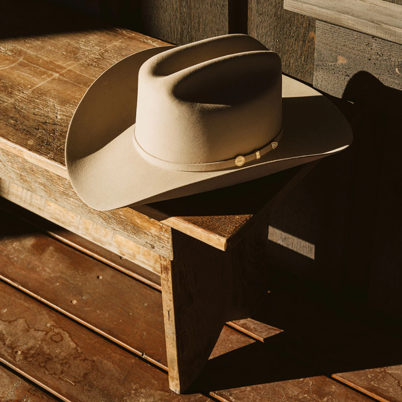 Stetson el presidente 100x cappello da cowboy premier 6BP6J2 copricapo pancia d'argento unisex