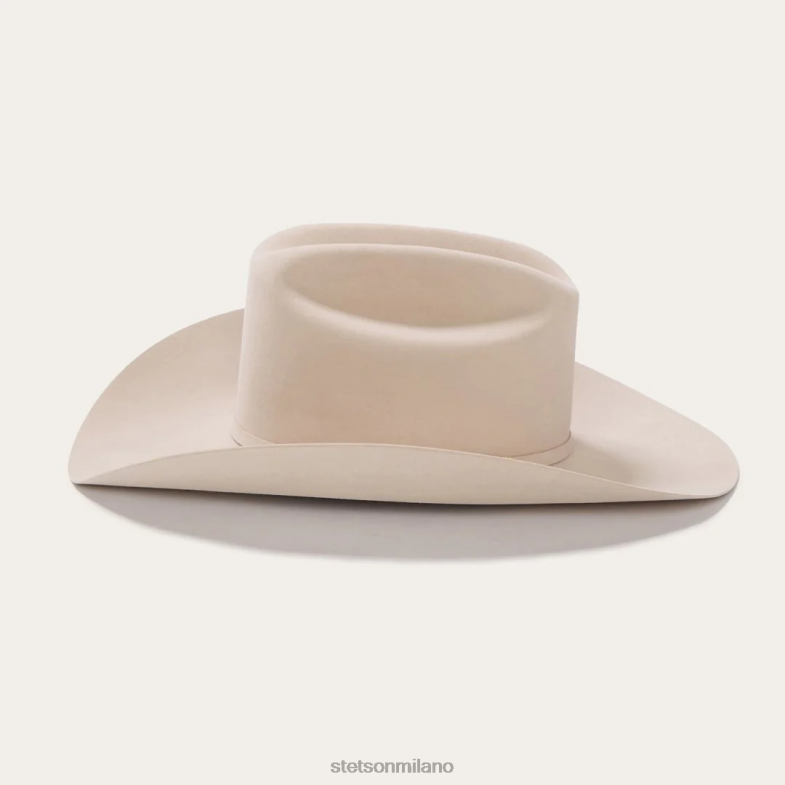 Stetson el presidente 100x cappello da cowboy premier 6BP6J2 copricapo pancia d'argento unisex
