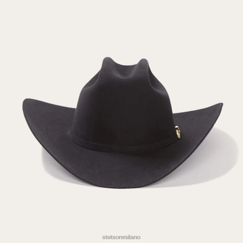 Stetson el presidente 100x cappello da cowboy premier 6BP6J70 copricapo nero unisex