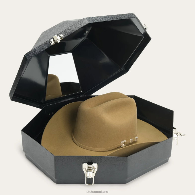 Stetson el presidente 100x cappello da cowboy premier 6BP6J70 copricapo nero unisex