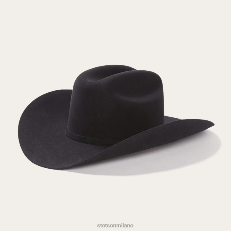 Stetson el presidente 100x cappello da cowboy premier 6BP6J70 copricapo nero unisex