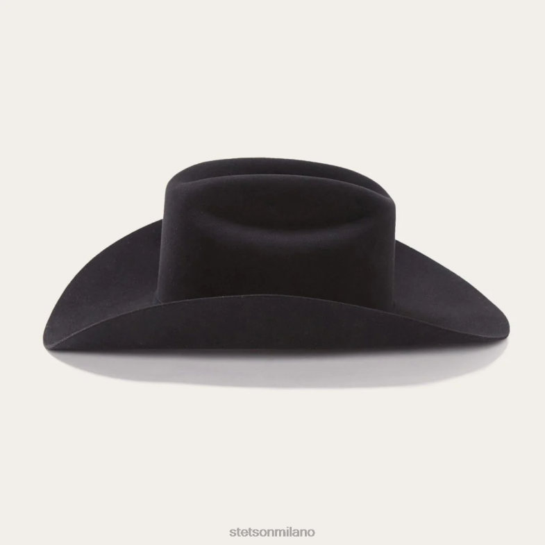 Stetson el presidente 100x cappello da cowboy premier 6BP6J70 copricapo nero unisex