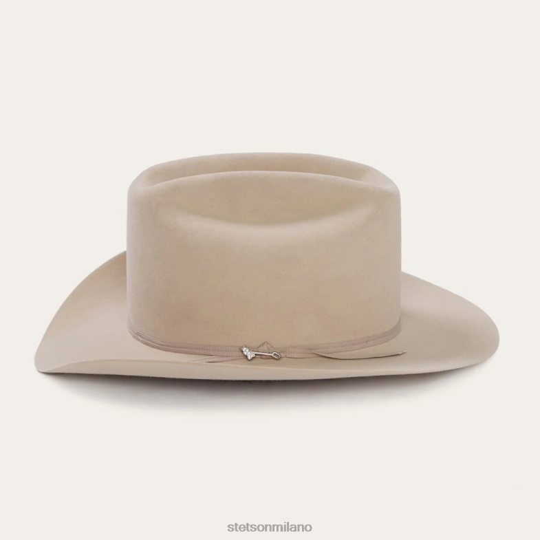 Stetson gamma 6x cappello da cowboy 6BP6J77 copricapo pancia d'argento unisex
