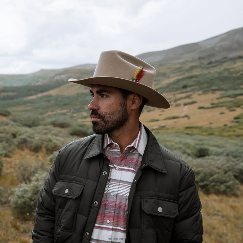 Stetson gamma 6x cappello da cowboy 6BP6J78 copricapo cerbiatto unisex