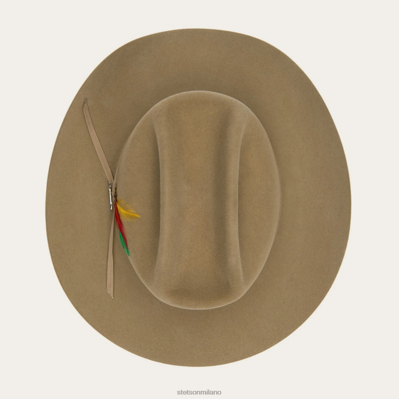 Stetson gamma 6x cappello da cowboy 6BP6J78 copricapo cerbiatto unisex