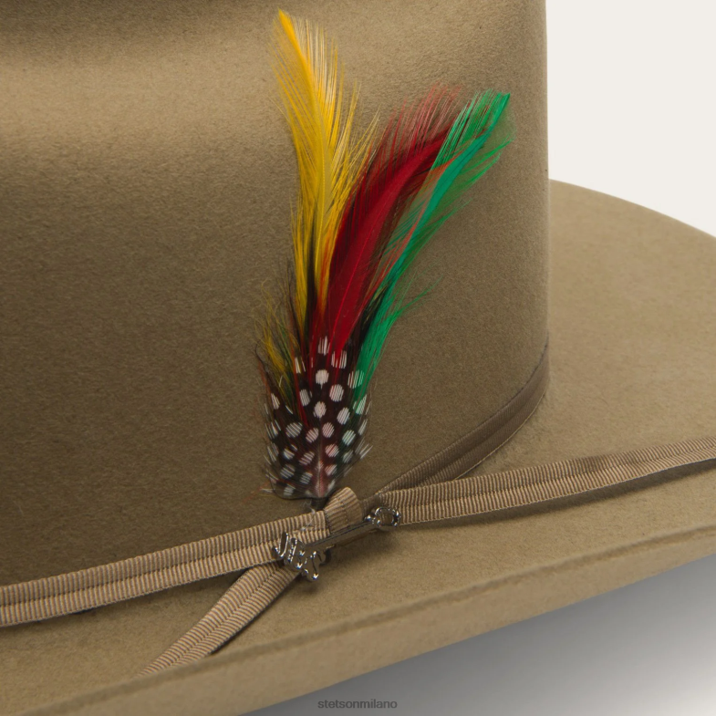 Stetson gamma 6x cappello da cowboy 6BP6J78 copricapo cerbiatto unisex
