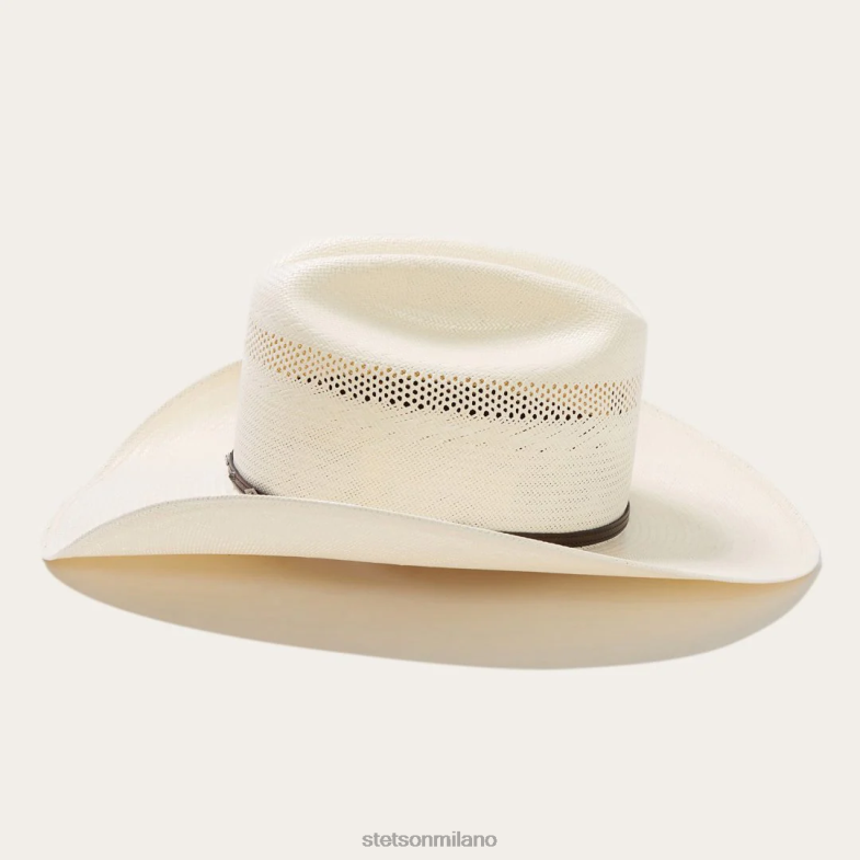 Stetson lobo 10x cappello da cowboy in paglia 6BP6J140 copricapo naturale unisex