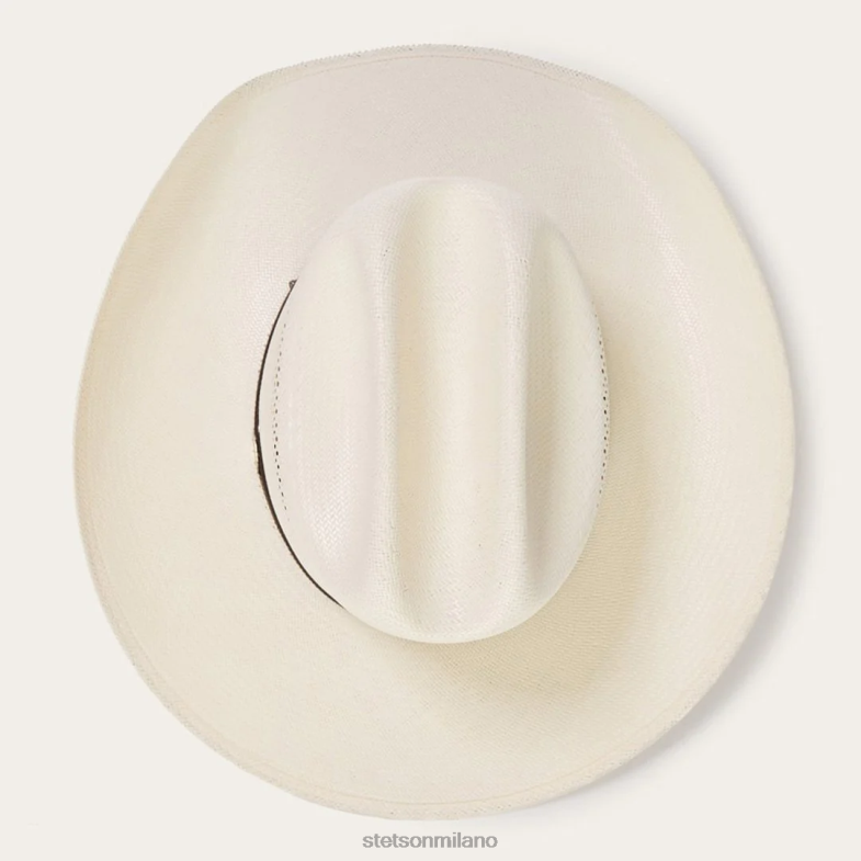 Stetson lobo 10x cappello da cowboy in paglia 6BP6J140 copricapo naturale unisex