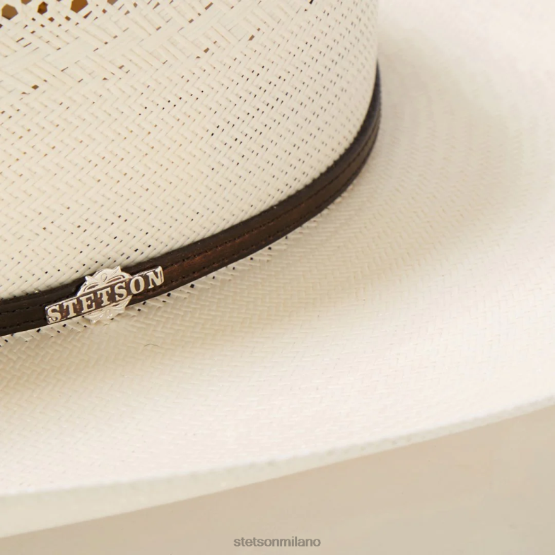 Stetson lobo 10x cappello da cowboy in paglia 6BP6J140 copricapo naturale unisex