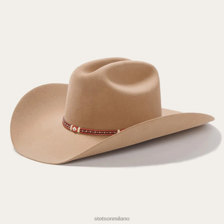 Stetson monterey 6x cappello da cowboy 6BP6J118 copricapo cerbiatto unisex