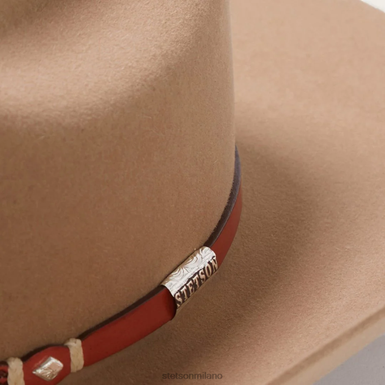 Stetson monterey 6x cappello da cowboy 6BP6J118 copricapo cerbiatto unisex