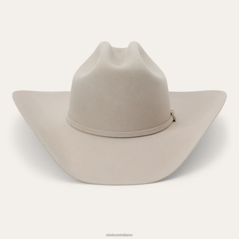 Stetson skyline 7242 6x cappello da cowboy 6BP6J215 copricapo pancia d'argento unisex