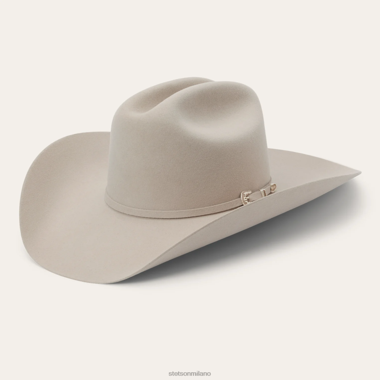 Stetson skyline 7242 6x cappello da cowboy 6BP6J215 copricapo pancia d'argento unisex