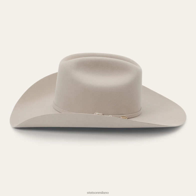 Stetson skyline 7242 6x cappello da cowboy 6BP6J215 copricapo pancia d'argento unisex