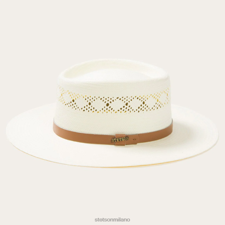 Stetson Cappello da esterno in paglia ventilata Brentwood 6BP6J156 copricapo naturale unisex
