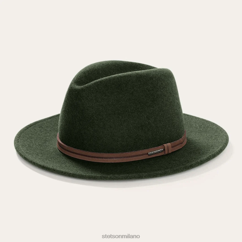 Stetson cappello da esploratore all'aperto 6BP6J47 copricapo misto loden unisex