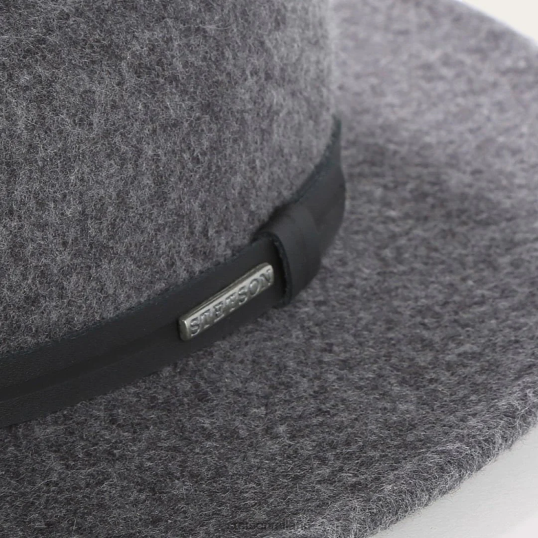 Stetson cappello da esploratore all'aperto 6BP6J67 copricapo miscela grigia unisex
