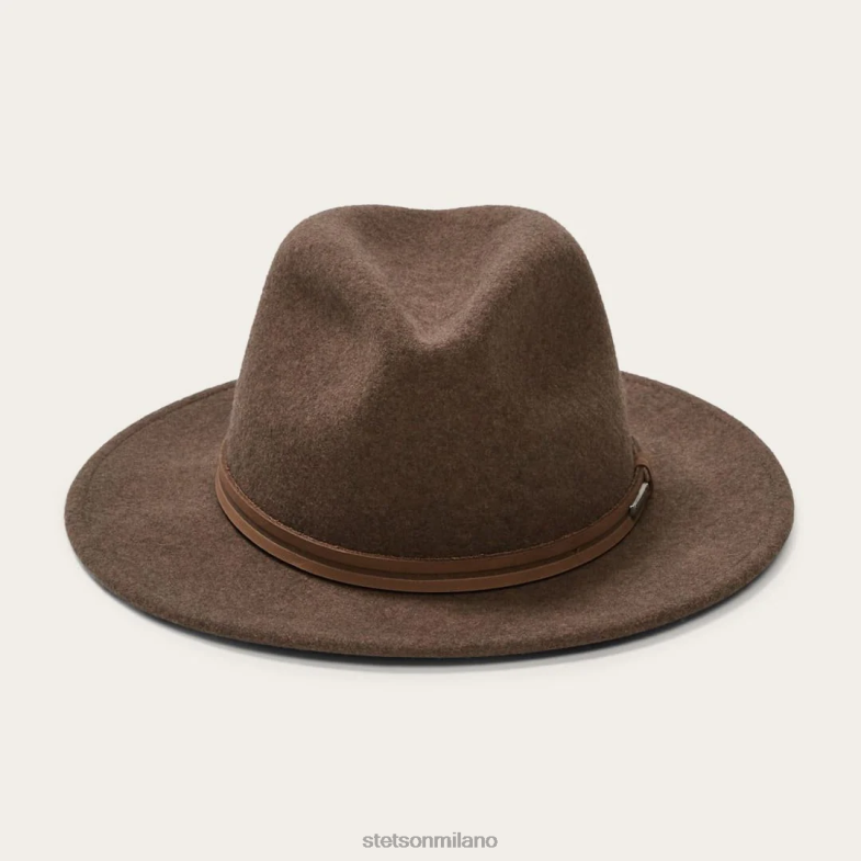 Stetson cappello da esploratore all'aperto 6BP6J89 copricapo miscela marrone unisex